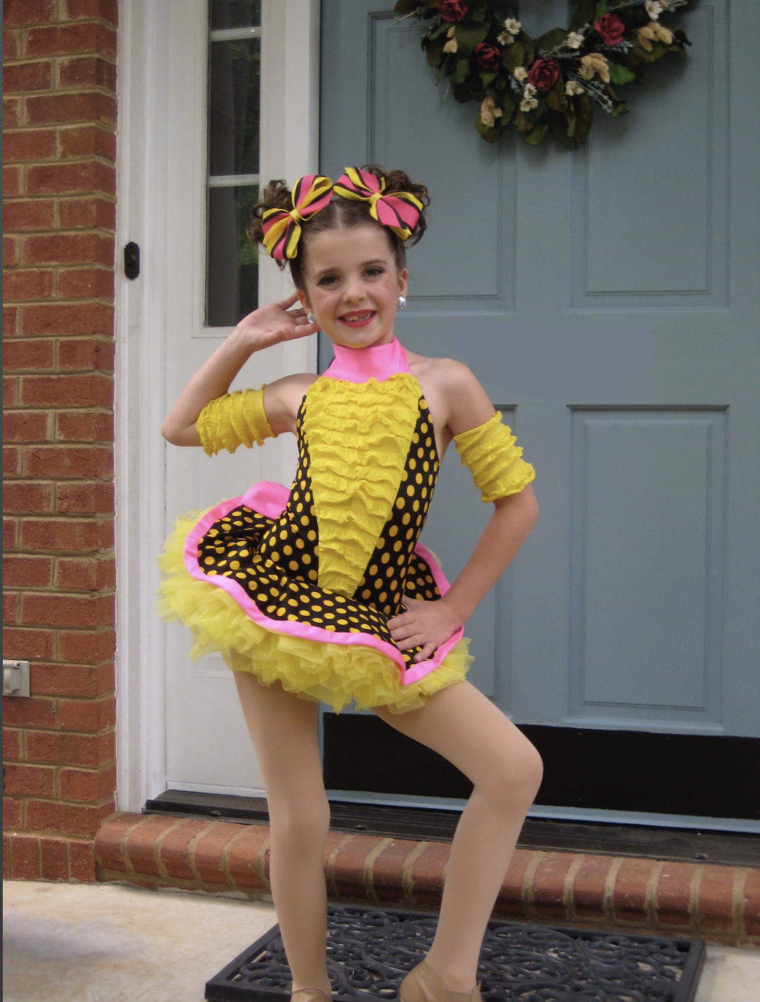 Yellow Polka Dot Bikini